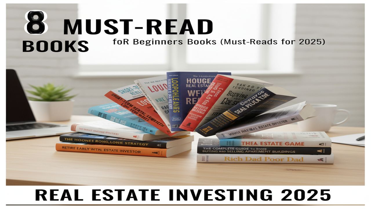 '8' Best Real Estate Investing for Beginners Books